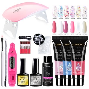 Nail enhancement kit USB sander, beginner to make a nail polish led light therapy machine lamp