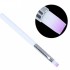 Promotional Nail White Rod Purple Head Phototherapy Pen Color Painting Pen Glue Pen Flat Head Brush Large Quantity in Stock