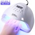 Cross border new 120W nail art baking lamp, fast drying non black hand nail art lamp, phototherapy machine, UV nail oil glue nail art lamp