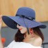 Summer women's large brimmed straw hat for outdoor sun protection and sun shading, Korean version folding beach vacation, large straw hat on special offer