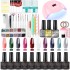 Christmas Nail Tool Set Series Nail Oil Gel Crystal Extension Gel Set Nail Tool Set