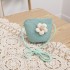 Children's hat, women's summer fisherman hat, grass hat bag, two-piece set, stylish and cute flower sun protection and sunshade hat