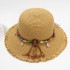 2023 Summer Parent Child Hat Ethnic Wind Grass Hat Tassel Shell Pendant Fisherman's Hat Beach Travel Pot Hat