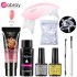 8-piece crystal extension glue set, phototherapy lamp, nail art, nail plate, brush, cleaning tool in stock