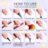 Popular nail polish 24 color nail enhancement functional glue set detachable phototherapy glue no wash seal glitter seal primer