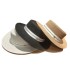 New Straw Hat Women's Summer Flat Top Hat Beach Vacation Beach Hat Internet Celebrity Same Straw Weaving Hat Versatile Hat