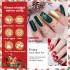 Cross border new Christmas 6-piece nail polish adhesive, cross-border phototherapy adhesive, long-lasting nail polish adhesive, small set for nail salons