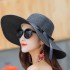 Summer women's large brimmed straw hat for outdoor sun protection and sun shading, Korean version folding beach vacation, large straw hat on special offer