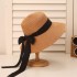 Summer French Sweet Straw Hat for Women, Sanya Beach Resort, Yunnan, Beach Tourism, Photo Hat, Sunscreen and Sunshade Hat