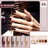 2022 new 3-color/6-color nail enhancement solid gel cream nail polish eye shadow box packaging cross-border quick drying