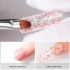 12 color nail glitter extension glue, nail glitter extension glue, painless and fast extension glue, glitter crystal extension glue