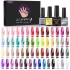 60 color nail functional adhesive set, removable phototherapy adhesive, no wash sealing layer, frosted sealing layer, and base adhesive