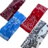 European and American summer headbands, simple retro bohemian sporty wash face cross wide edge cashew bouquet headband