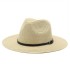 Cowboy Jazz Straw Hat Sun Hat Straw Hat Beach Hat Men and Women Summer Outdoor Hat