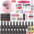 Nail accessories nail polish kit nail polish kit 18 color nail polish glue nail polish kit 36W nail polish lamp