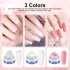 New non stick extension adhesive nail art solid carving shaping paper free holder quick extension nail patch set