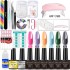 Exposed nail polish adhesive set, nail tool set, 3D petal decoration tool set, now available for supply