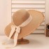 Summer French Sweet Straw Hat for Women, Sanya Beach Resort, Yunnan, Beach Tourism, Photo Hat, Sunscreen and Sunshade Hat