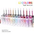 Cross border 12 thread adhesive painting lines nail polish adhesive color painting nails phototherapy nail polish adhesive nail salon quick drying