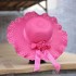 Manufacturer direct sales of women's flower grass hats, summer big brimmed cool hats, and various styles of hats, fashionable and personalized wholesale