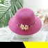 Korean version sun hat for children, summer sun hat, sun protection, versatile beach and leisure travel, big edge grass hat trend