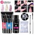 Nail crystal extension glue set, 5-piece set, collection of cross-border extension glue nail plate tools, complete set in stock