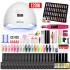 Nail art set, complete set of tools, beginner's home oil and glue shop, phototherapy, mecha oil, nail art shop special new model