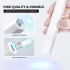 Nail lamp, straight light, 6 LED beads, strong light output, quick drying nail polish glue phototherapy machine, nail baking lamp in stock