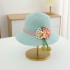 Baby sun hat summer thin cool hat sunscreen sun hat cute girl beach princess children's straw hat bag