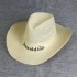 Men's straw hat, summer western cowboy hat, big brimmed hat, top hat, beach hat, professional logo making