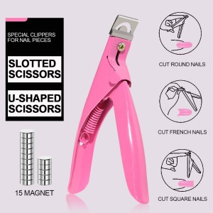 Nail Clipper, Pink One Word Clipper, U-shaped Clipper, Phototherapy Nail Slicer, Fake Extension Clipper, Flat Mouth Nail Clipper, Nail Clipper, Nail Clipper