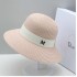 Straw hat women's beach big brim sun protection and shading M top hat dome hat fisherman beach hat versatile trendy brand hat