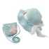 Summer Little Girl Sunshade Princess Beach Sunscreen Straw Hat Summer Baby Girl Sun Fisherman Hat Parent Child Bag