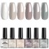 Six color nail polish gel set, new color, popular color series, photo therapy gel, nail salon, cross-border special supply