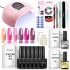 Cross border 54W nail polish lamp polishing machine nail polish kit nail polish spot nail salon