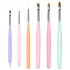 Dopamine nail art brush, phototherapy, line drawing pen, extremely fine, versatile, flower painting, color painting, sweeping, gradient brush, construction, in stock