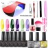 Amazon Cross border Platform 6-Color Nail Oil Glue Set, Nail Art 36W/72W Phototherapy Lamp Tool Set