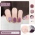 Internet celebrity tri color solid nail polish cream glue 2022 new Japanese style canned popular color nail salon 12 colors to choose from