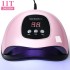 48W nail lamp, light therapy lamp, fast drying LED baking lamp, nail polish glue lamp, UV curing lamp, non blackhand nail enhancement instrument