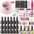 Christmas Nail Tool Set Series Nail Oil Gel Crystal Extension Gel Set Nail Tool Set