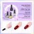 Popular nail polish 24 color nail enhancement functional glue set detachable phototherapy glue no wash seal glitter seal primer