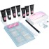 Cross border nail crystal extension glue set, nail tool set, UV phototherapy lamp factory stock, direct delivery