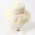 Summer hat women's sun shading fashion ribbon bow tourism beach hat trendy summer sun protection vacation gift