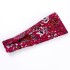 Amazon floral headband, chiffon small fresh headband, elastic headband, Korean fashion headband, sports headband, headband