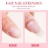 New nail crystal nail tool extension liquid set, three-dimensional carved French phototherapy nail extension cross-border