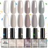 Six color nail polish gel set, new color, popular color series, photo therapy gel, nail salon, cross-border special supply