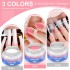 New nail crystal nail tool extension liquid set, three-dimensional carved French phototherapy nail extension cross-border