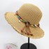 2023 Summer Parent Child Hat Ethnic Wind Grass Hat Tassel Shell Pendant Fisherman's Hat Beach Travel Pot Hat