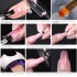 8-piece nail tool set, crystal extension glue, UV phototherapy glue, paper free holder, extension glue package