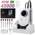 New 45000 RPM Electric Storage Nail Polishing Machine with Base Portable Professional Nail Polishing Tool